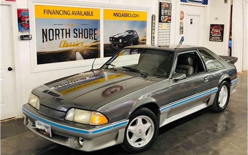 Where To Find An 89 Ford Mustang Gt For Sale