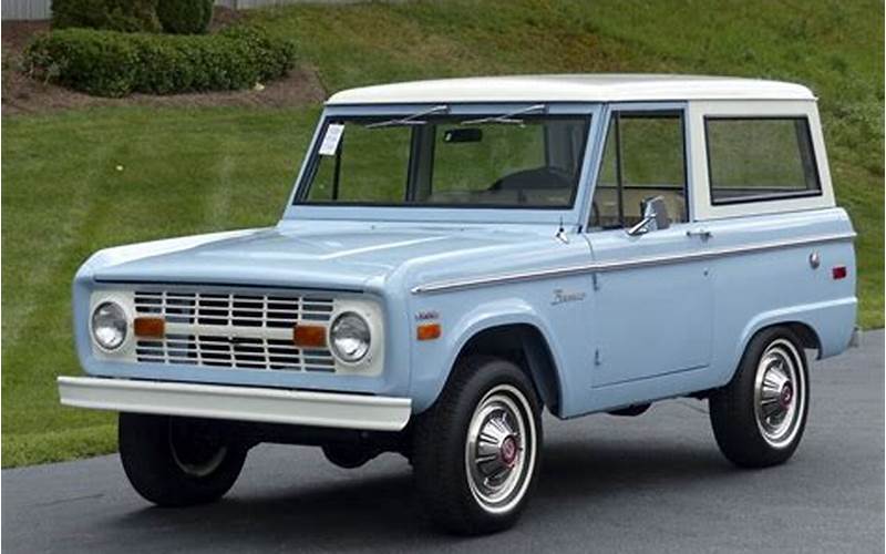 Where To Find Ford Bronco 1950S