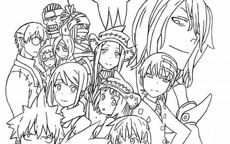 Where To Find Soul Eater Coloring Pages