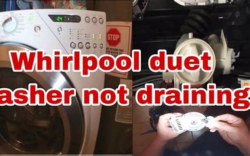 Whirlpool Washer Troubleshooting