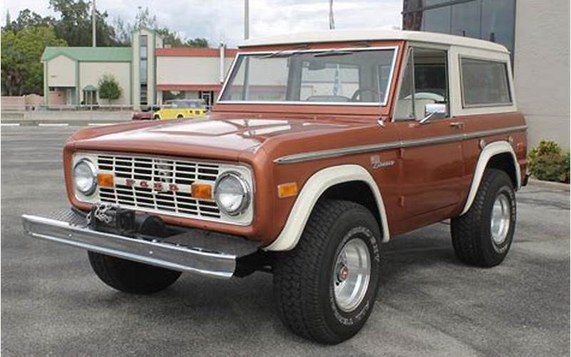 Why Buy A 1972-74 Ford Bronco