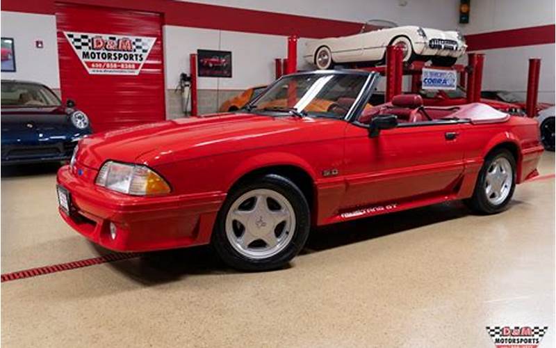 Why Buy A 1991 Ford Mustang Gt Convertible Image