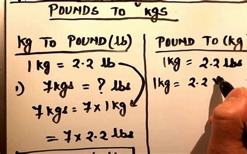 Why Convert Pounds To Kilograms