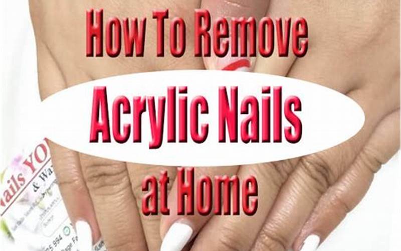 Why Should You Remove Acrylic Nails Properly