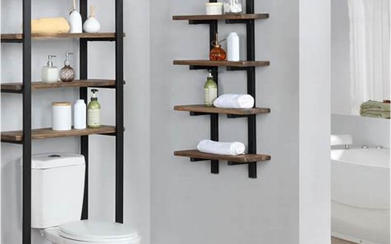 Wooden Shelves For Bathroom