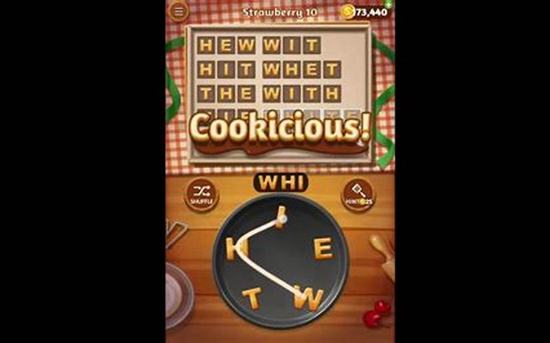 Word Cookies Strawberry 10: A Sweet and Challenging Game