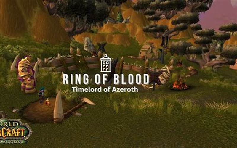 World Of Warcraft Ring Of Blood