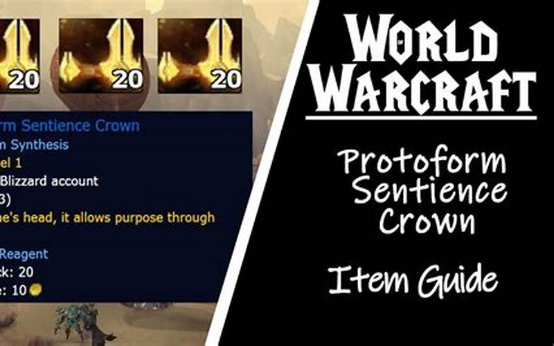 Wow Protoform Sentience Crown: A Game-Changing Technology