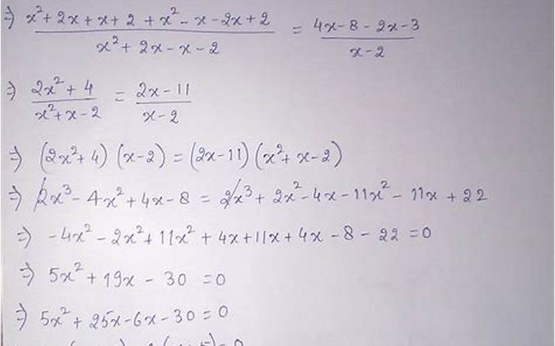 X(X-1)2 + (X-1)2 = 42/30(X-1)2