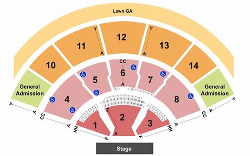 Xfinity Center Seating Sections