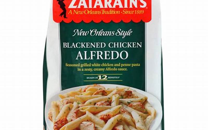 Zatarain’s Blackened Chicken Alfredo Cooking Instructions