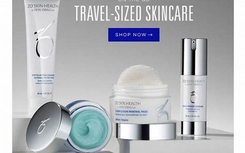 Zo Skin Travel Size Products