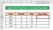 How to Calculate Due Date with Formula in Excel (7 Ways) - ExcelDemy