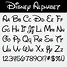 Letras Disney Para Imprimir Letras De Disney Letras Del Abecedario ...