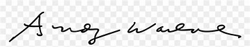 Signature Andy Warhol, HD Png Download - vhv