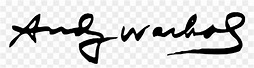 Andy Warhol Signature, HD Png Download - vhv