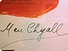 Marc Chagall's signature...pic taken at AJU | Pintor
