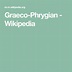 Graeco-Phrygian - Wikipedia Language Families, European Languages ...