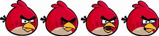 Angry Bird - Red Sprites by LucasTheObjectsLover on DeviantArt