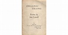 Organic Trains - Poems by Jim Carroll by Jim Carroll