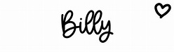 Billy - Name meaning, origin, variations and more