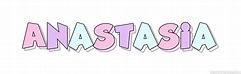 Anastasia Лого | Бесплатный инструмент для дизайна имени от Flaming Text