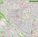 Large detailed map of Bielefeld