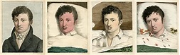 Four illustrations from 1819 showing the progress of yellow fever ...
