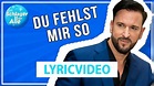 Michael Wendler - Du fehlst mir so (Offizielles Lyricvideo) - YouTube