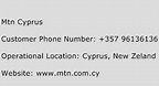 MTN Cyprus Contact Number | MTN Cyprus Customer Service Number | MTN ...