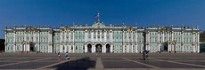 Palais d'Hiver - Façade sur la Place - Saint Petersbourg - Construit de ...