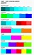 Cyan color palettes - colorxs.com