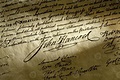 John Hancock Signature on The USA Declaration of Independence 750817 ...