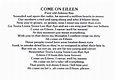 Come on Eileen lyrics ( the living room routine) | Me too lyrics, Come ...