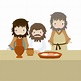 Jesus last supper Clipart lds free art by Free-LDS-Art on DeviantArt