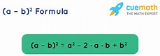 A Minus B Whole Square Formula - Examples | (a - b)^2 Formula