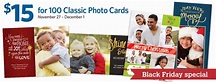 DIY Why Spend More: 100 holiday photo cards for $15 at Sam's Club