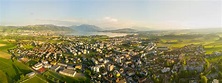 Luftaufnahme / Panorama der Region Zug | Luftaufnahmen und Video mit ...