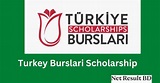 Turkey Burslari Scholarship 2023 -Latest Turkey Scholarship.