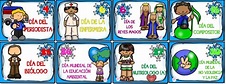 Estupendos diseños de las efemérides del mes de enero | Educación Primaria