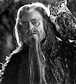Laurence Naismith as Merlin, with a live owl on his shoulder, in the ...