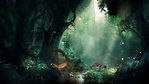 The Forbidden Forest Harry Potter Wallpapers - Wallpaper Cave
