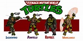 Teenage Mutant Ninja Turtles Names And Colors