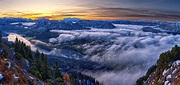 Austria Cloud Horizon Landscape Mountain Nature Panorama Shoot 4k