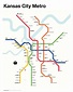 Kansas City Metro Map • Metro Posters