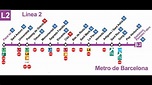 Megafonía del Metro de Barcelona línia 2 Morada - YouTube