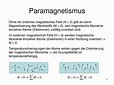 PPT - Magnetische Eigenschaften von Werkstoffen PowerPoint Presentation ...