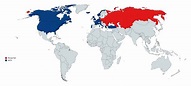 Members of NATO and the Warsaw Pact in 1979 (Cold War) : r/Maps