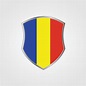 diseño de la bandera de rumania o chad 6079083 Vector en Vecteezy