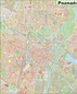 Large detailed map of Poznań - Ontheworldmap.com